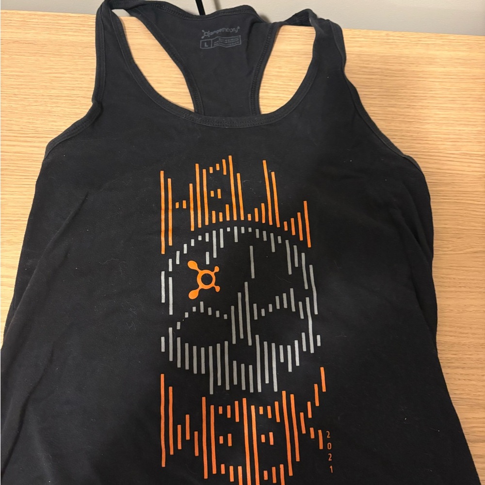 Orangetheory Black Tank Top